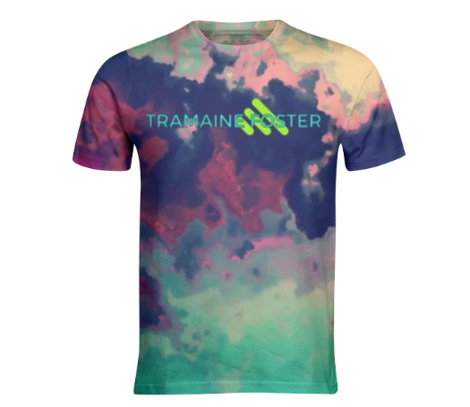 Print All Over Me, PAOM.COM, CUSTOM CLOTHING, Trippy Mozaic, Basic T-Shirt