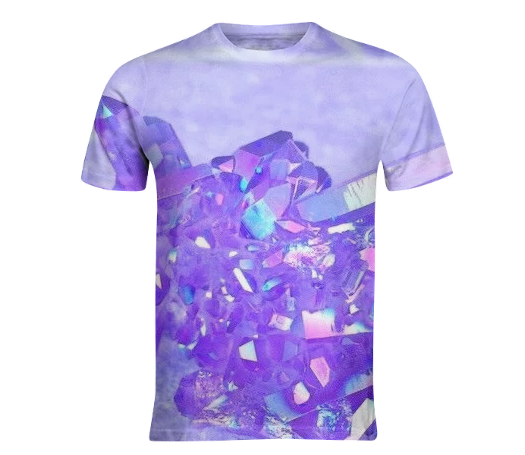 Print All Over Me, PAOM.COM, CUSTOM CLOTHING, Crystals for Krystal , Basic T-Shirt